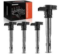 4 bobine di accensione Sostituzione per A4 A5 A6 A8 Q3 Q5 TT Octavia Superb Leon Beetle Golf Jetta Passat Polo 2003-2018 07K905715A