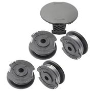 4 Bobine di filo e 1 Copertura Compatibile con Bosch EasyGrassCut 18 23 26 18-23 18v-230 18v-260,Copertura F016F05320,Bobina di Nylon per EasyGrassCut