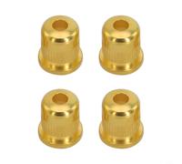 4 boccole in lega di zinco per il montaggio delle corde e il passaggio dei cavi sulla maggior parte dei corpi bassi (oro)