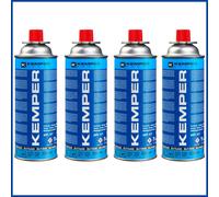 4 Bombolette cartuccia ricarica Gas butano fornello fornellino campeggio 227gr