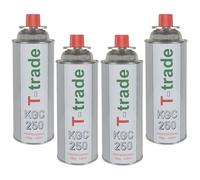 4 Bombolette Gas Butano Cartuccia Korea 250gr Ricarica Fornellino Campeggio R250