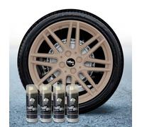 4 bombolette spray vernice removibile wrapping Full Dip - Beige militare opaco