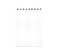 4 Books-One's Deceased Father Grind Turn-up Coil Notebook ispessito griglia orizzontale-libro risvolto -A4 reticolo