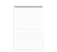 4 Books-One's defunto Father Grind Turn-up Coil Notebook ispessito griglia orizzontale libro risvolto -A4 linea orizzontale