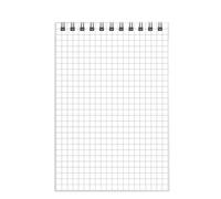 4 Books-One's defunto Father Grind Turn-up Coil Notebook ispessito griglia orizzontale libro risvolto -A6 griglia