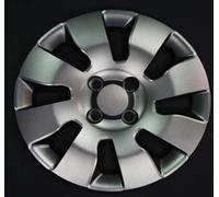 4 BORCHIE - SERIE 4 COPRICERCHI COPPE RUOTA 14" PER FIAT PANDA 2012 SCURI 772.14