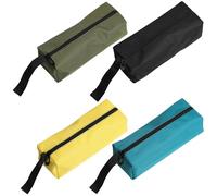 4 Borsa Di Stoccaggio Multifunzione, Kit Di Strumenti In Tessuto Oxford, Borsa Per Le Parti Dell'Hardware, Borsa Da Stoccaggio Portatile Impermeabile.