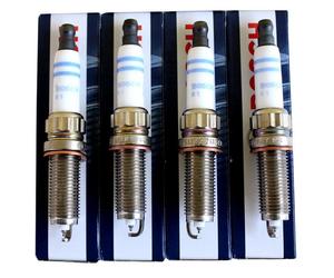 4 Bosch Candele FR6MPP332 per MB C E G S Classe SLK CLK SLR CLC