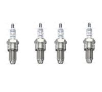 4 Bosch Candele Wr 8 Ltc per Audi 80 90 100 A6 Set Ibiza II VW Passat Golf 3