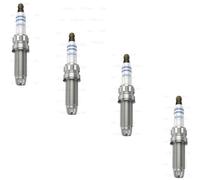 4 Bosch Candele ZGR6STE2W per BMW 1er E81 3er E90 E91 5er E60 E61