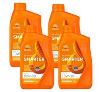 4 Bottiglia Repsol Smarter Sport 4T 10W-30 1L Moto Motor Ricambi Ciclomotore