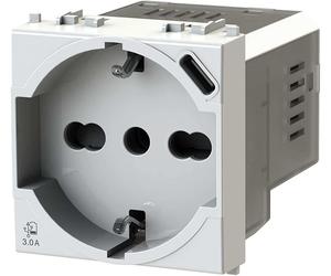 4 BOX P40 USB 3.0A PER VIMAR PLANA PRESA SCUKO 4B.V14.P40.USB