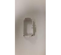 4 BOX TITAPPO-FALSO POLO CON STRIPPER PER BTICINO MATIX BIANCO 4B.AM.TT