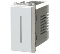 Doppio pulsante Uniko Pro S Smart 4Box per Vimar Plana bianco 4BCU2S.V14