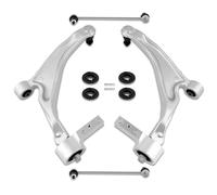4 bracci di controllo inferiori anteriori compatibili con Acura MDX ZDX 2007-2012 2013,barra di bilanciamento, testa sferica, kit di collegamenti della barra stabilizzatrice
