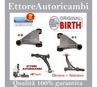 4 BRACCI OSCILLANTI SOSPENSIONE ANTERIORI SUP+INF BIRTH ALFA 166 -NUOVI-TRAPEZI