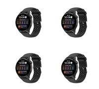 4 bracciali compatibili con Polar Pacer/Ignite 3/Ignite 2/Unite, cinturino di ricambio impermeabile per orologio da polso in silicone per uomo e donna