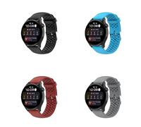 4 bracciali compatibili con Polar Pacer/Ignite 3/Ignite 2/Unite, cinturino di ricambio impermeabile per orologio da polso in silicone per uomo e donna