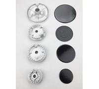 4 BRUCIATORI + 4 PIATTELLI SPARTIFIAMMA CUCINA GAS B 2708
