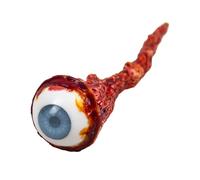 4 bulbi oculari spaventosi in lattice, finti per Halloween, strappati fuori dagli occhi, leggeri e decorativi, colori vivaci, per case infestate, feste