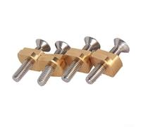 4 bulloni a T per montaggio su aliscafo per tavole da surf, per sport acquatici, viti in acciaio inox per kite e tavole da surf