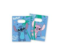 4 buste regalo di carta Stitch - Blu