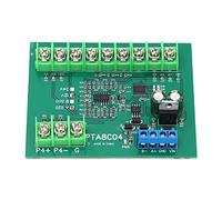 4 Canali PT100 RTD Scheda Sensore di Temperatura Modulo di Acquisizione della Temperatura Modbus RTU Collettore di Resistenza per L'acquisizione della Temperatura (B500 DC12V)