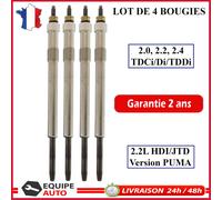 4 Candela Candeletta per Ford Galaxy Mondeo Transit 2,0 2,2 2,4 TDCI Tddi