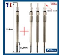 4 Candela Candelette Jumpy Expert Scudo 1,6 JTD 5008 3008 1,6l HDI 90 110 Ch