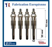 4 Candela Candelette per Range Rover P38 2.5 D Defender 2.5d 4X4 Land 2.3d