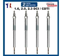 4 Candela Candelette per Renault Fluenza Kadjar Koleos 1.6 2.0 DCI
