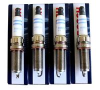 4 Candele Accensione Bosch FR 7 HC+ Per Jeep Seat Skoda VW
