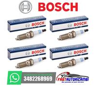 4 CANDELE ACCENSIONE BOSCH IRIDIUM FORD FIESTA 1.4 GPL FOCUS B MAX C MAX DOUBLE
