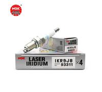 4 Candele Accensione NGK 93311 per Fiat Tipo 356 1.4 LPG 88 Kw 120 Hp