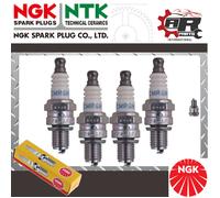 4 Candele Accensione NGK Originali Ricambio CMR6H Stock N. 3365