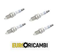 4 CANDELE ACCENSIONE OPEL CORSA D BOSCH 0242229699 FQR8LEU2