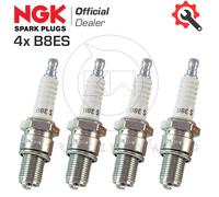 4 CANDELE ACCENSIONE PASSO LUNGO ORIGINALE NGK B8ES KAWASAKI F 650 1982-1983