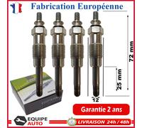 4 Candele Di Spine per expert boxer partner 306 406 806 Diesel Turbo