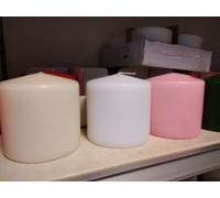 4 candele cero 100x100 per candelieri, la casa, i ristoranti, feste centrotavola