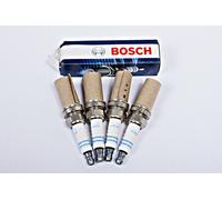 4 candele d' accensione originali BOSCH 0 242 235 666, candele d'accensione FR7DC