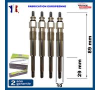 4 Candele Di Pre Riscaldamento Xsara Saxo AX 106 Micra 1.5L D TUD5 TUD5B Diesel
