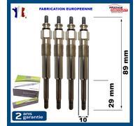 4 Candele Di Pre Riscaldamento Per 1000 Metro 115D 106 Ax Saxo 1.5 D 1,5L Diesel