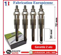 4 Candele Di Spine per 205 306 309 405 406 806 1.8d 1.9d Xud Diesel