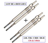 4 Candele Di Spine per Jeep Compass Patriot Caliber 2.0 CRD di-D