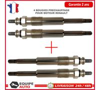 4 Candele Di Spine Pinze Per Clio 2 Mégane Scénic Trafic 1.9D F8Q Diesel