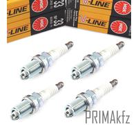 4 Candele NGK BKR5E-11 1662 V-Line 33 per Hyundai Kia Mazda Mitsubishi Nissan