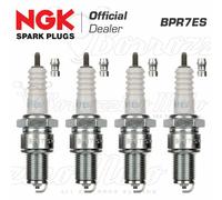 4 CANDELE NGK BPR7ES FIAT RITMO 130 TC ABARTH 2.0 04.1983 > 12.1987