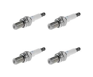 4 Candele NGK Con Connettore Fisso SAE 3027 Funkenlage 1 mm Filetto 11,2 mm