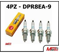 4 CANDELE NGK DPR8EA-9 HONDA GL GOLDWING 1200 1984 > 1987