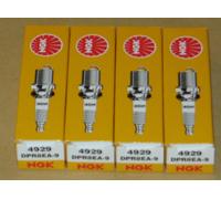 4 Candele NGK DPR8EA-9 per Honda Gl 1200 D Goldwing SC14